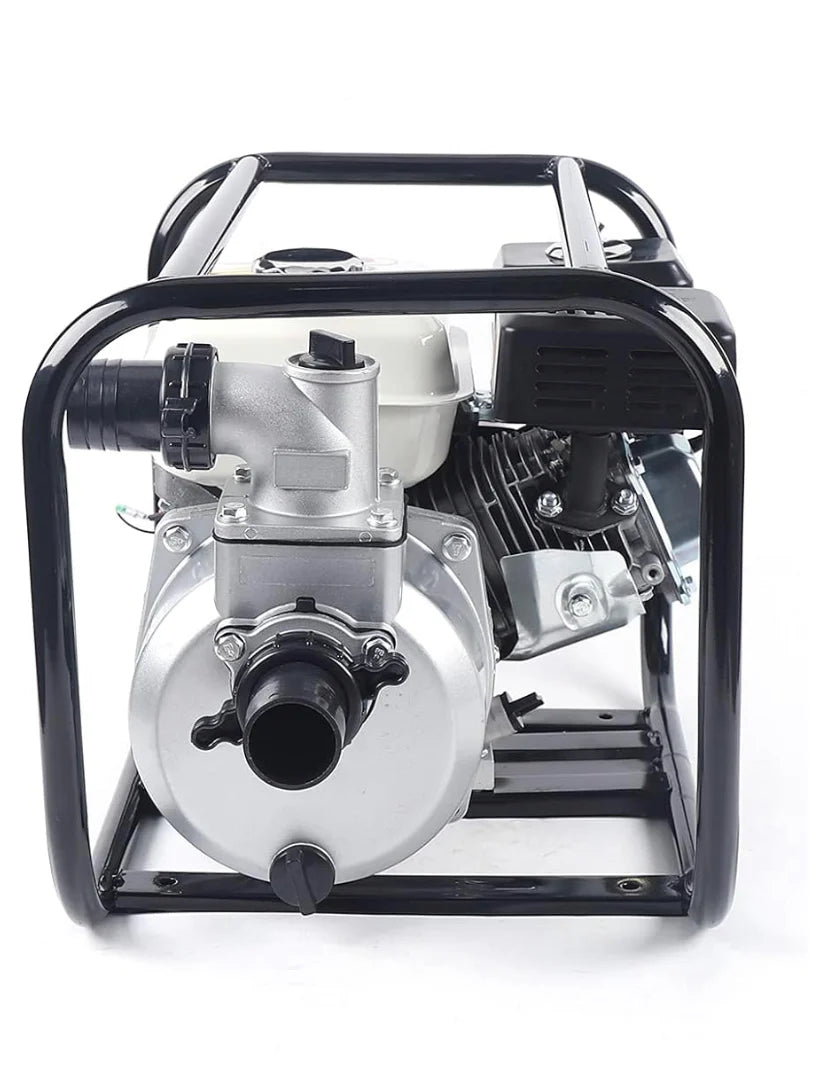 Bomba de agua a gasolina de 2 pulgadas, motor de 4 tiempos Pondpump con transferencia de agua de 60.000 litros por hora y potencia 7CV