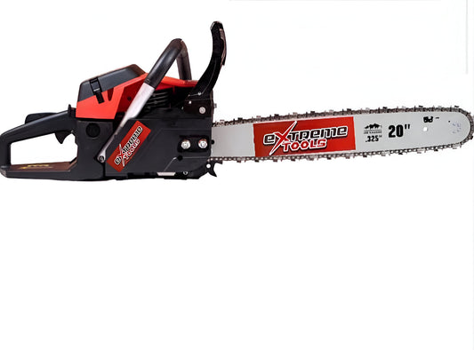 Extreme Tools Motosierra a gasolina 62CC Espada 50cm para tala y poda