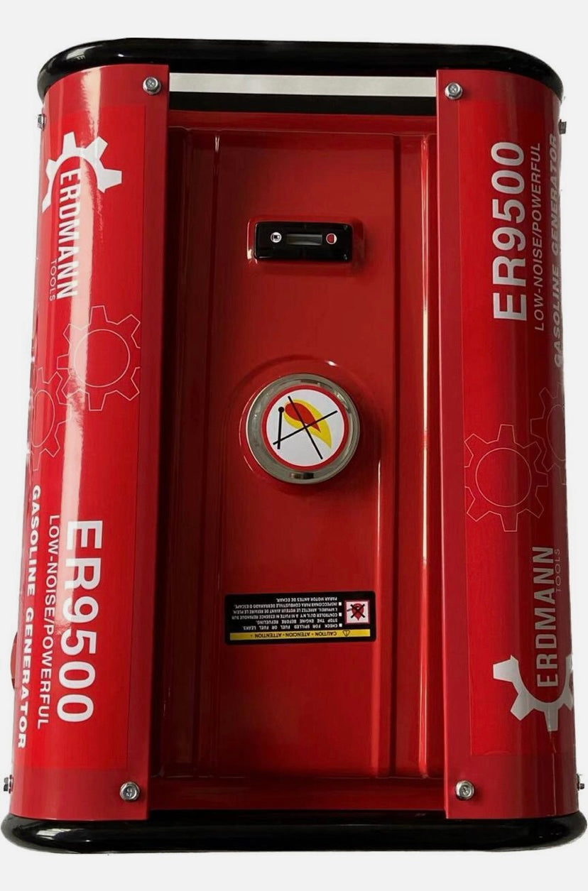 Generador eléctrico de gasolina 6500W de potencia trifásico y monofásico motor 4 tiempos