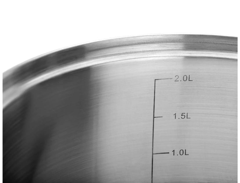 Batería de cocina de 4 Ollas en acero inoxidable para todo tipo de cocina