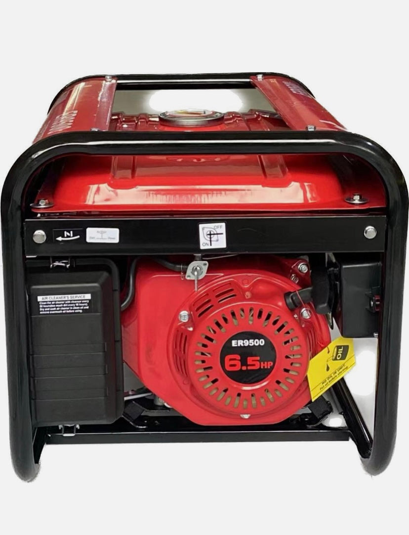 Generador eléctrico de gasolina 6500W de potencia trifásico y monofásico motor 4 tiempos